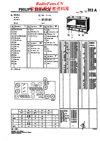 Philips-313-A-Service-Manual电路原理图.pdf