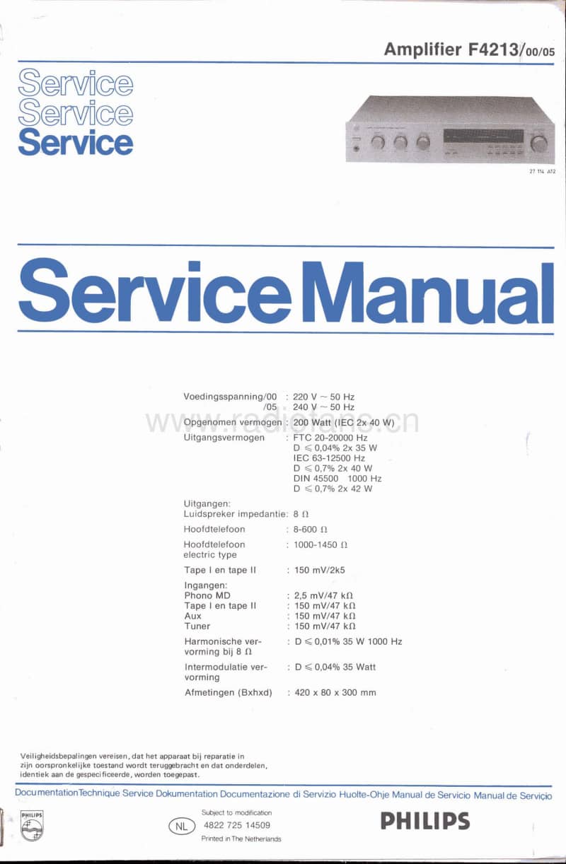 Philips-F-4213-Service-Manual电路原理图.pdf_第1页