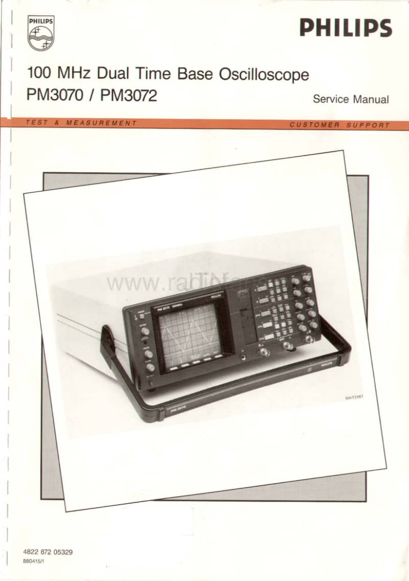 Philips-PM-3070-Service-Manual电路原理图.pdf_第1页