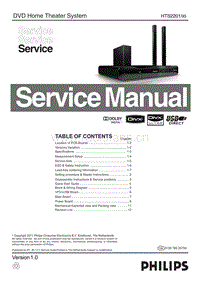 Philips-HTS-2201-Service-Manual电路原理图.pdf