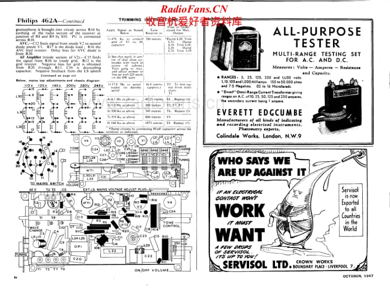 Philips-462-A-Schematic电路原理图.pdf_第2页