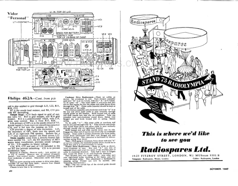 Philips-462-A-Schematic电路原理图.pdf_第3页