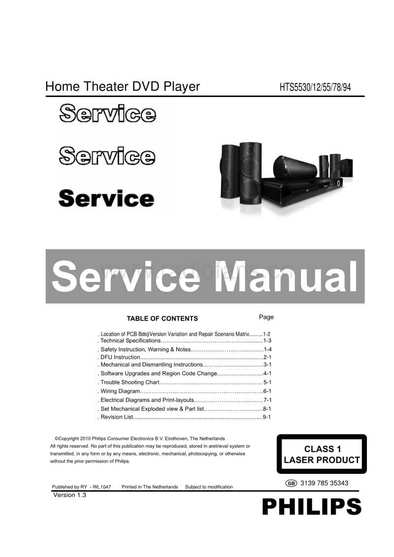 Philips-HTS-5530-Service-Manual电路原理图.pdf_第1页