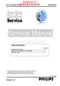 Philips-AX-2460-Service-Manual电路原理图.pdf