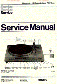 Philips-F-7813-Service-Manual电路原理图.pdf