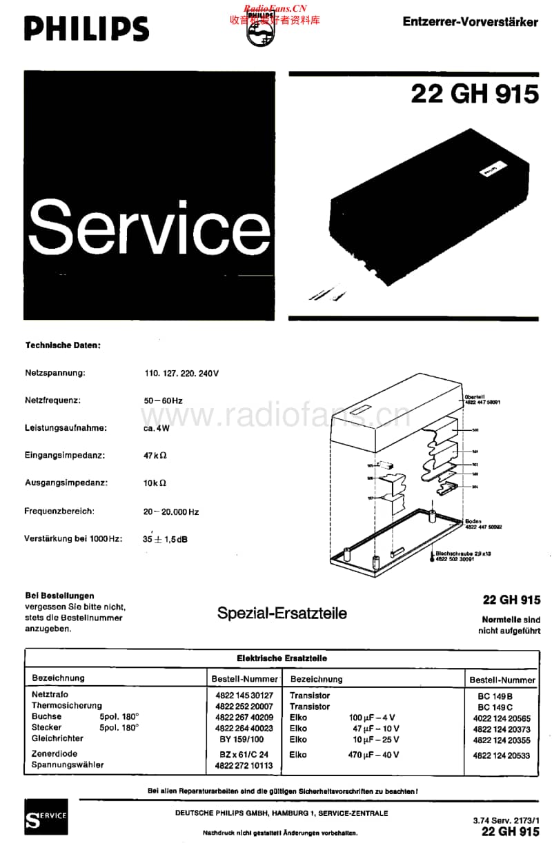 Philips-22-GH-915-Service-Manual电路原理图.pdf_第1页