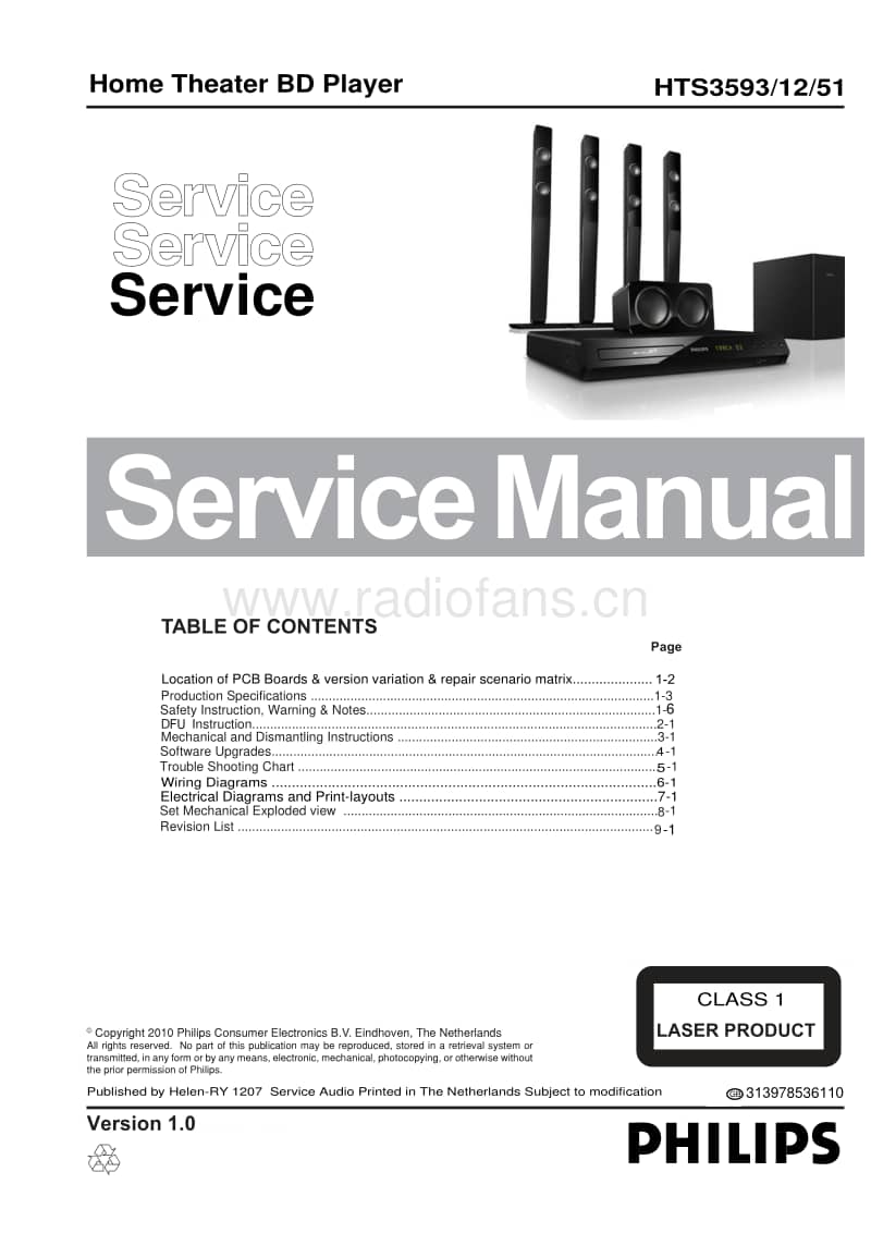 Philips-HTS-3593-Service-Manual电路原理图.pdf_第1页