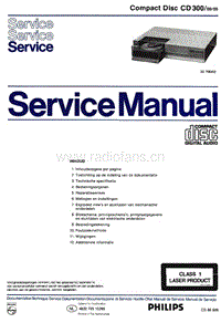 Philips-CD-300-Service-Manual电路原理图.pdf