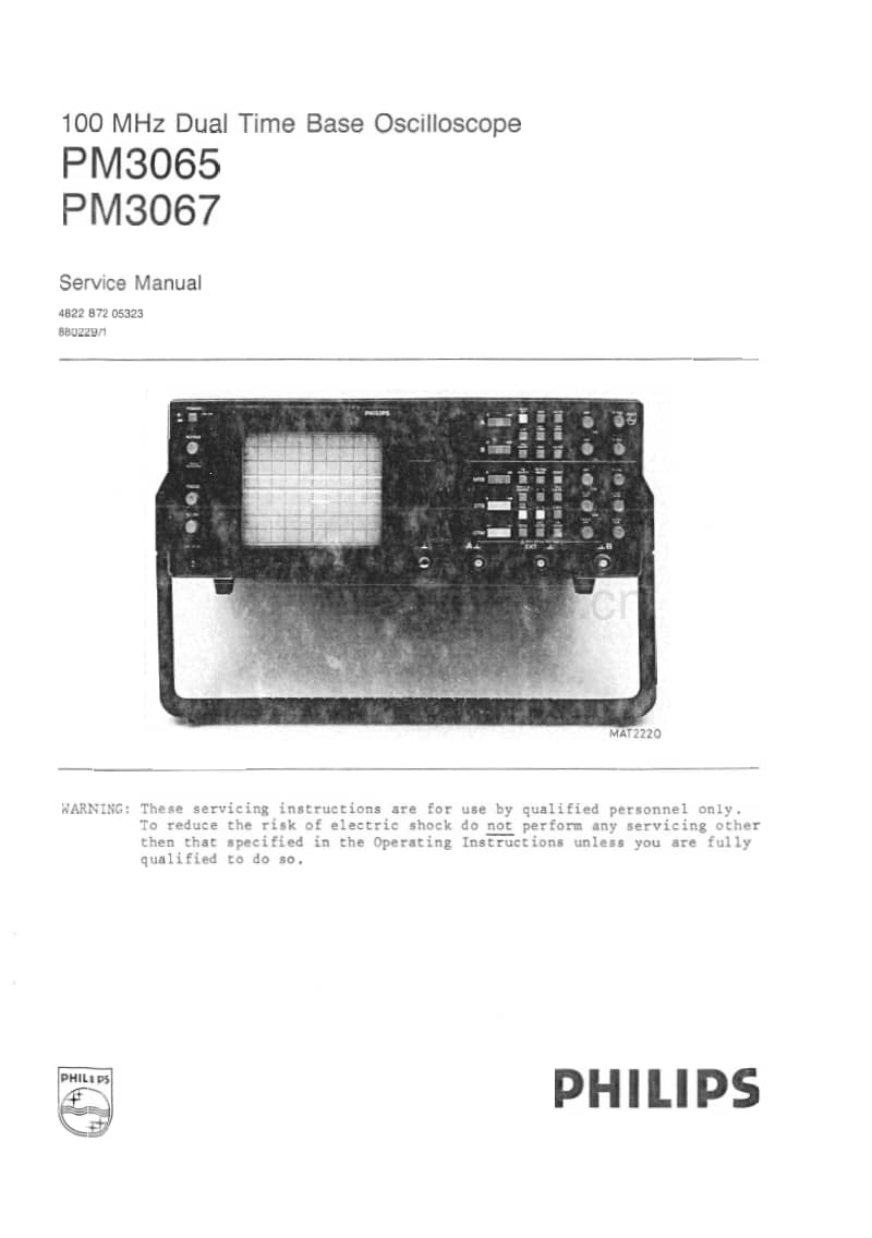 Philips-PM-3065-Service-Manual电路原理图.pdf_第2页