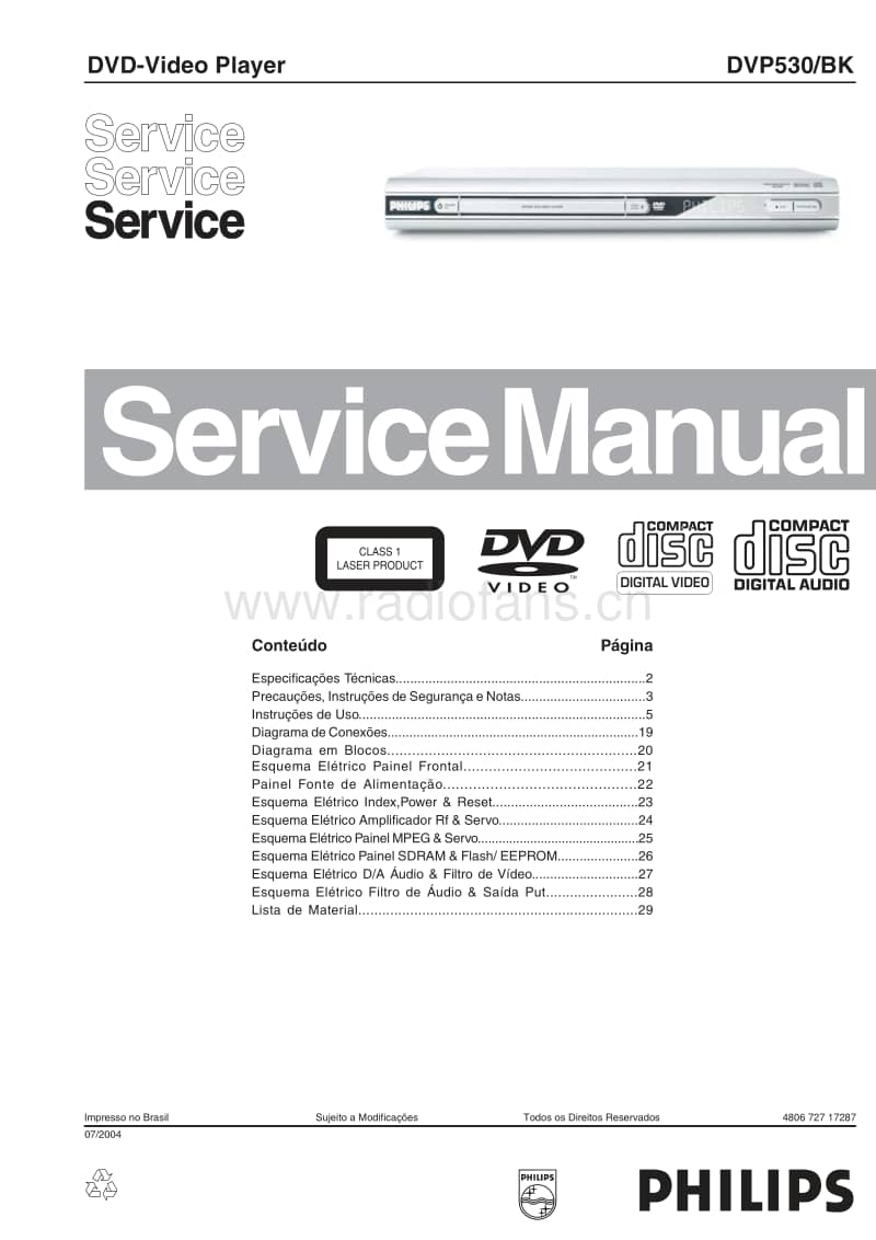 Philips-DVP-530-BK-Service-Manual电路原理图.pdf_第1页