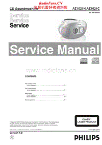Philips-AZ-1021-C-Service-Manual电路原理图.pdf