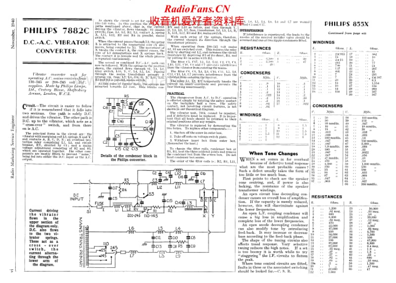 Philips-855-X-Service-Manual电路原理图.pdf_第2页