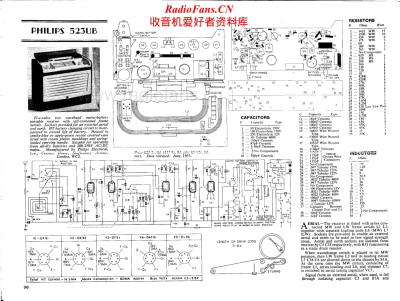 Philips-523-UB-Service-Manual-2电路原理图.pdf_第1页