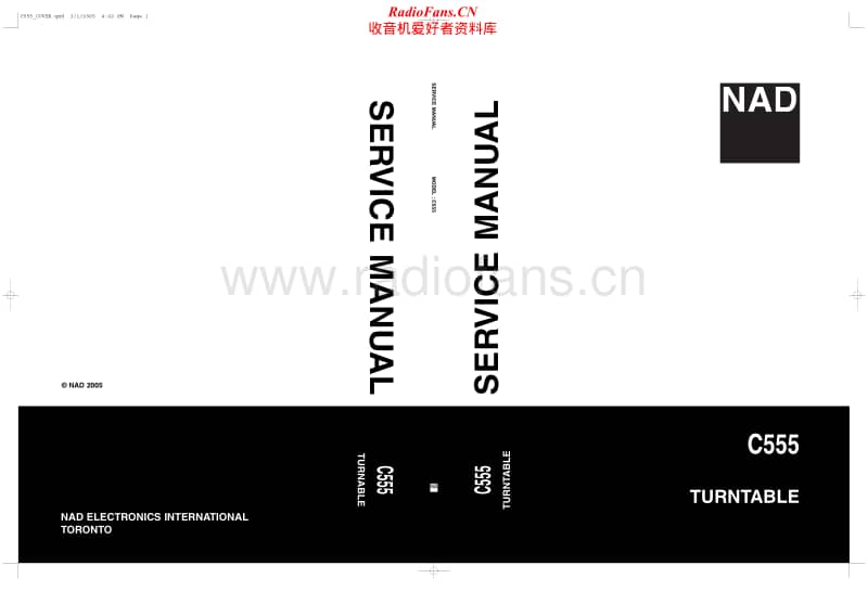 Nad-C-555-Service-Manual电路原理图.pdf_第1页