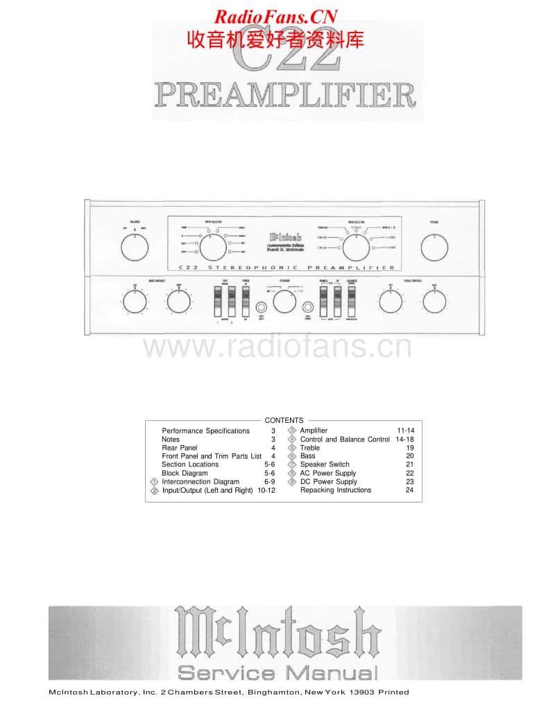 McIntosh-C22-CE-Service-Manual电路原理图.pdf_第1页