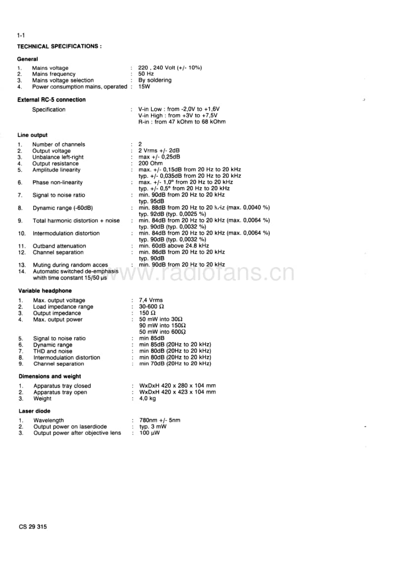 Philips-CD-824-Service-Manual电路原理图.pdf_第2页