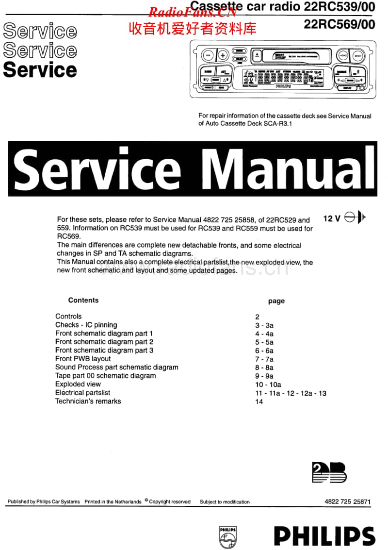 Philips-22-RC-569-Service-Manual电路原理图.pdf_第1页