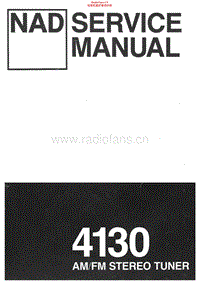 Nad-4130-Service-Manual电路原理图.pdf