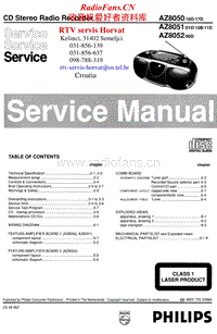 Philips-AZ-8052-Service-Manual电路原理图.pdf