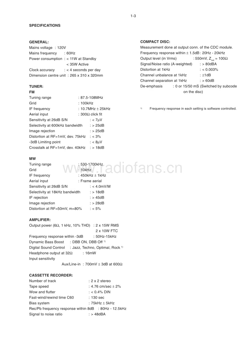 Philips-FWC-150-Service-Manual电路原理图.pdf_第3页