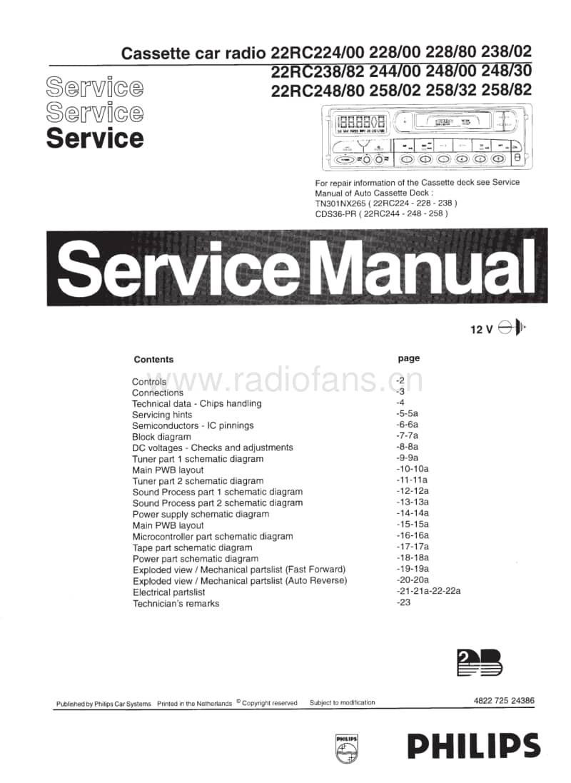 Philips-RC-25802-Service-Manual电路原理图.pdf_第1页