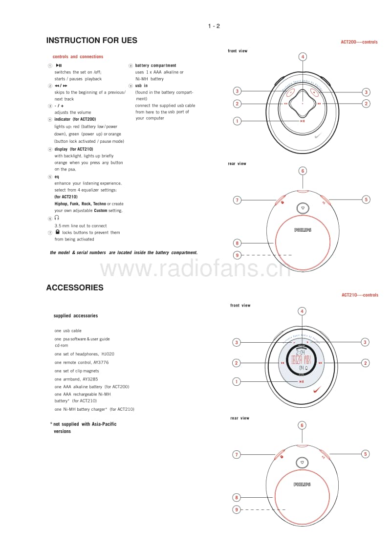 Philips-ACT-200-Service-Manual电路原理图.pdf_第3页