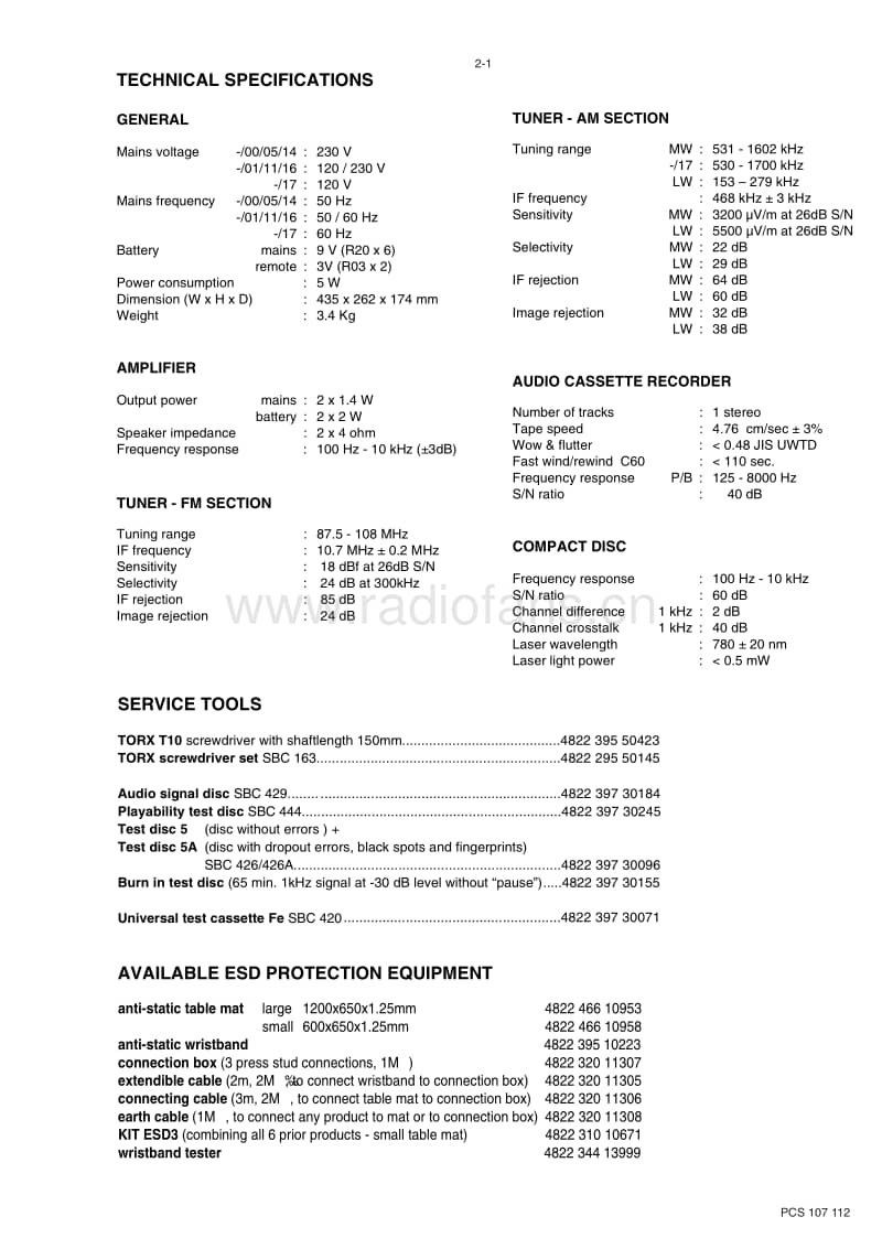 Philips-AZ-1065-Service-Manual电路原理图.pdf_第3页