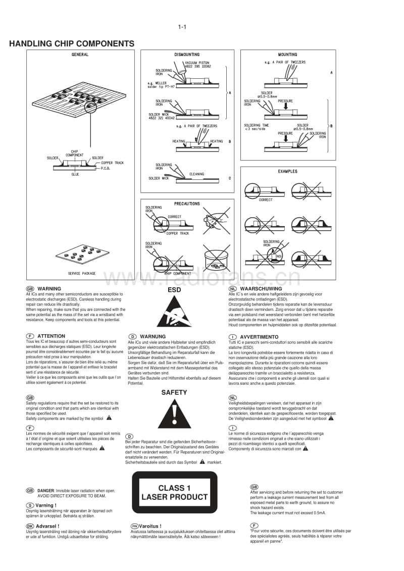 Philips-EXP-220-Service-Manual电路原理图.pdf_第2页