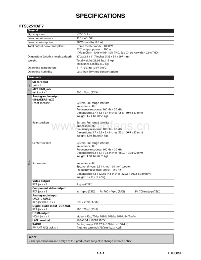 Philips-HTS-3251-Service-Manual电路原理图.pdf_第3页