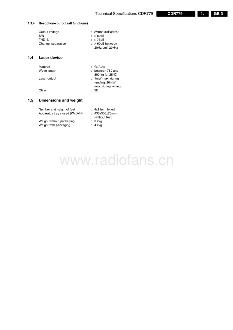 Philips-CDR-779-Service-Manual电路原理图.pdf_第3页