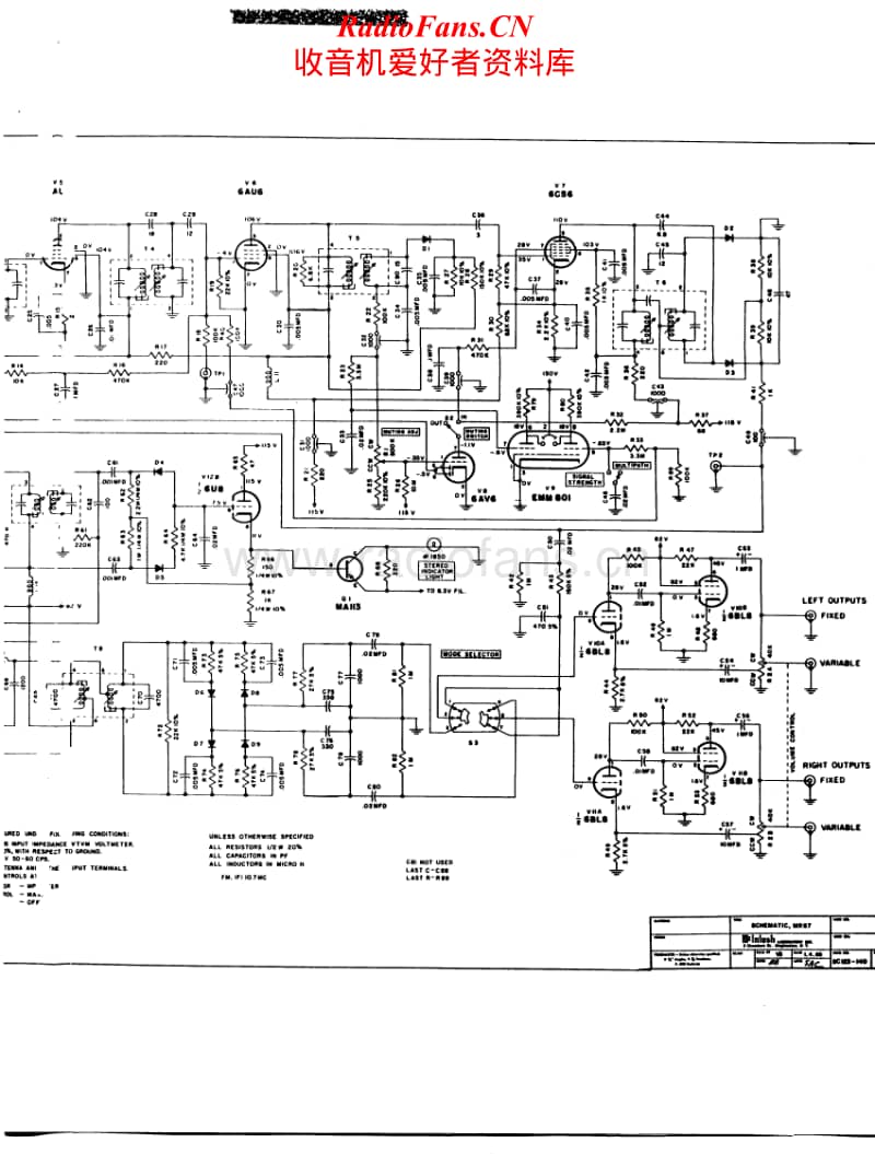 McIntosh-MR-67-Schematic电路原理图.pdf_第1页