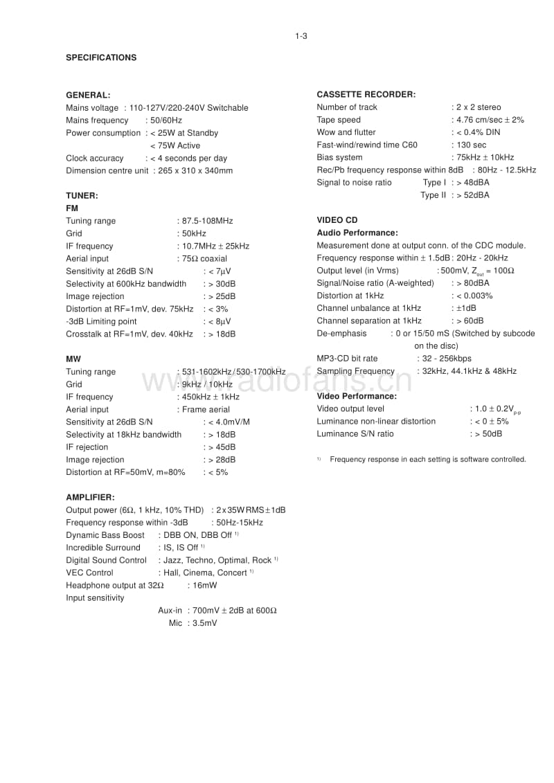 Philips-FWV-320-Service-Manual电路原理图.pdf_第3页