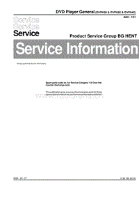 Philips-DVP-642-Service-Information电路原理图.pdf