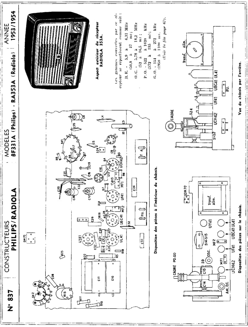 Philips-BF-331A-Service-Manual电路原理图.pdf_第2页