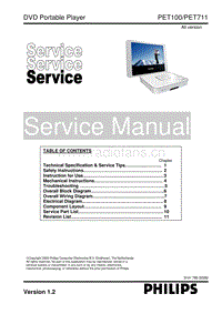 Philips-PET-711-Service-Manual电路原理图.pdf