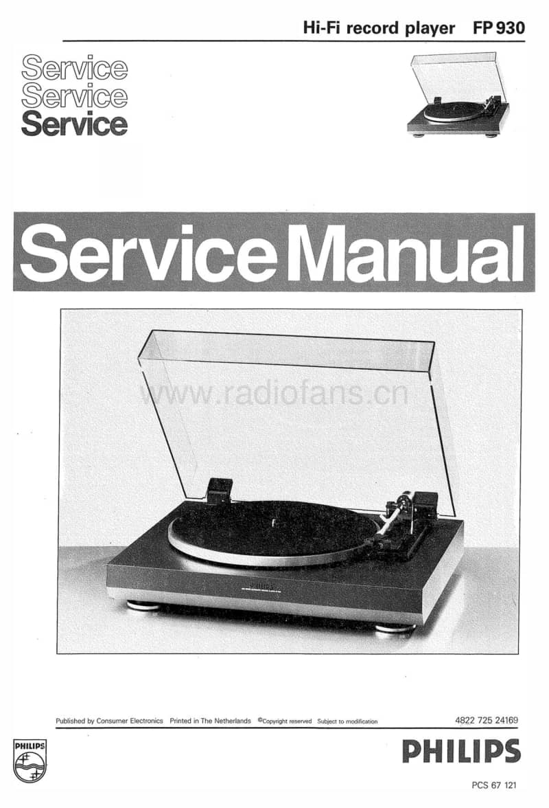 Philips-FP-930-Service-Manual电路原理图.pdf_第1页