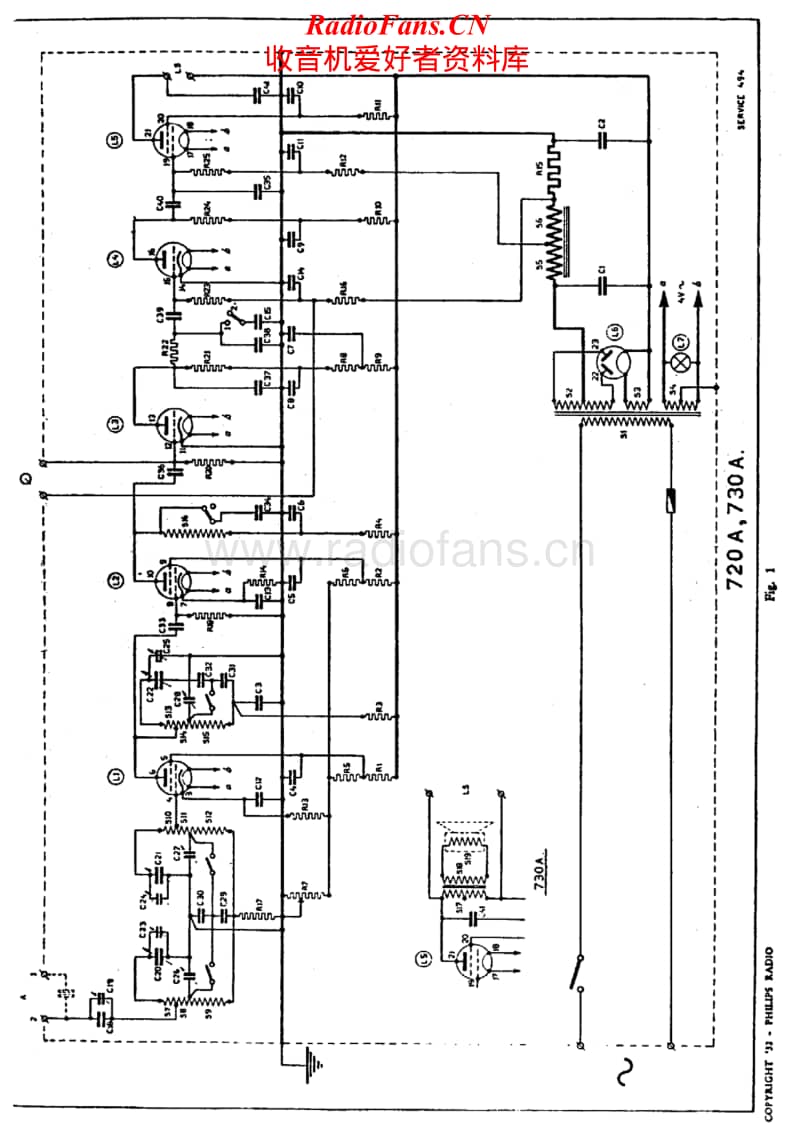 Philips-730-A-Service-Manual电路原理图.pdf_第2页