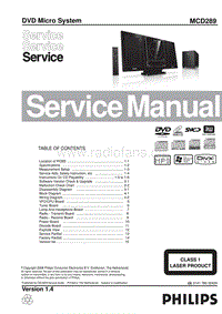 Philips-MCD-289-Service-Manual电路原理图.pdf