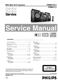Philips-FWM-417-Service-Manual电路原理图.pdf