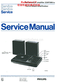 Philips-AF-390-Service-Manual电路原理图.pdf