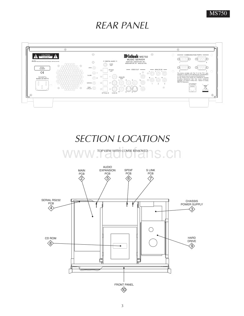 McIntosh-MS-750-Service-Manual电路原理图.pdf_第3页