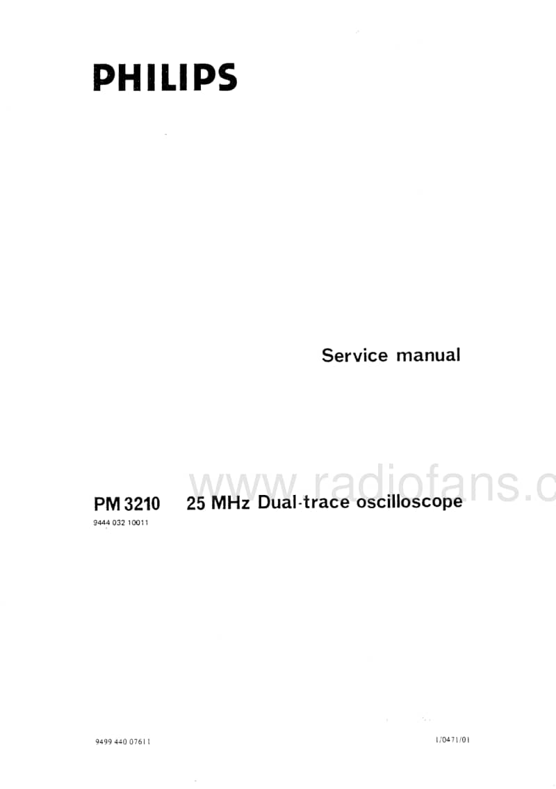 Philips-PM-3210-Service-Manual电路原理图.pdf_第1页