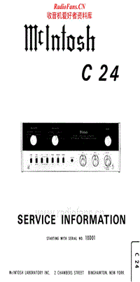 McIntosh-C-24-Service-Manual电路原理图.pdf