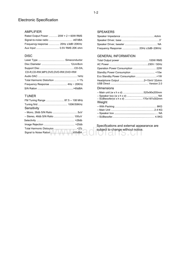 Philips-MCD-388-Service-Manual电路原理图.pdf_第3页