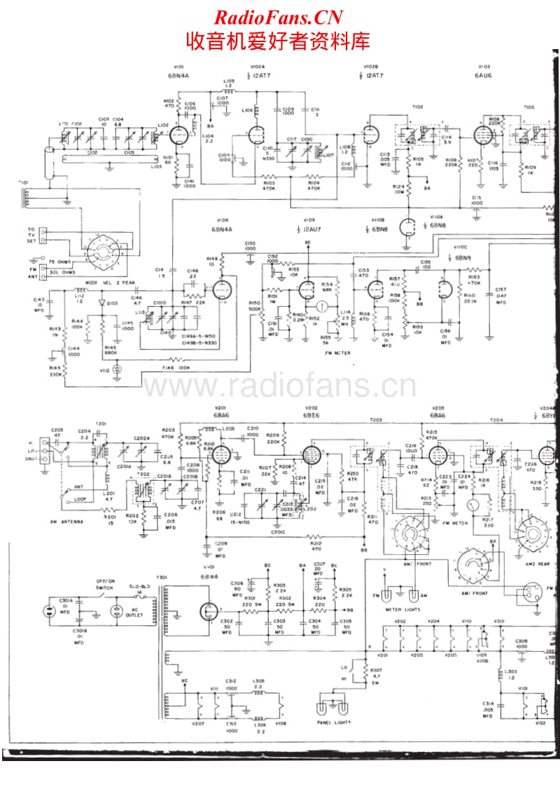 McIntosh-MR-66-Schematic电路原理图.pdf_第1页