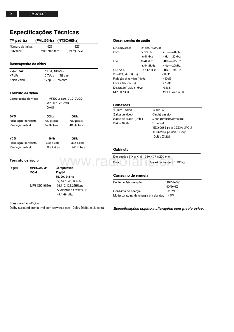 Philips-PDV-437-Service-Manual电路原理图.pdf_第2页