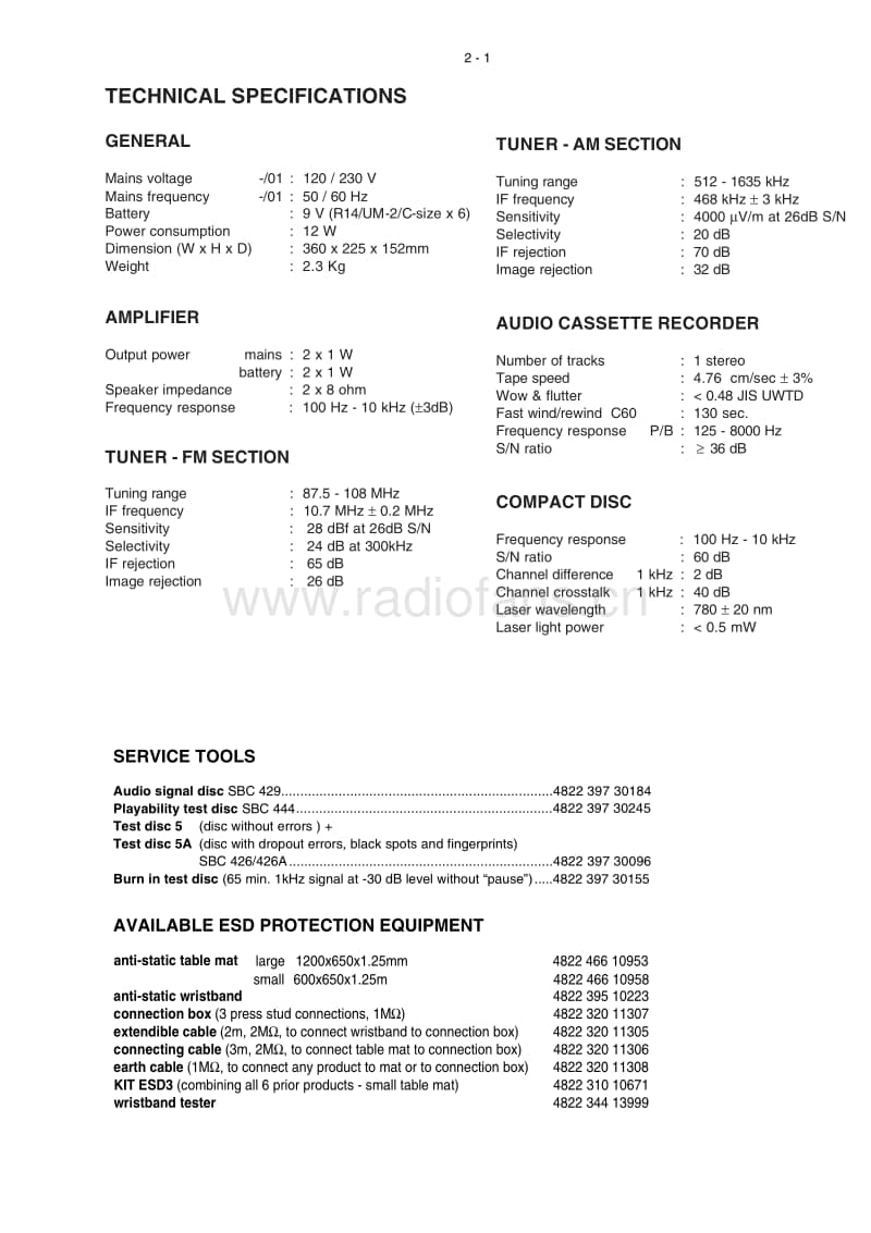 Philips-AZ-1004-Service-Manual电路原理图.pdf_第3页