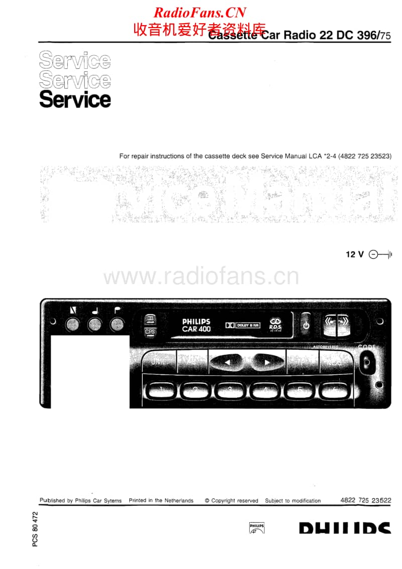 Philips-22-DC-396-Service-Manual电路原理图.pdf_第1页