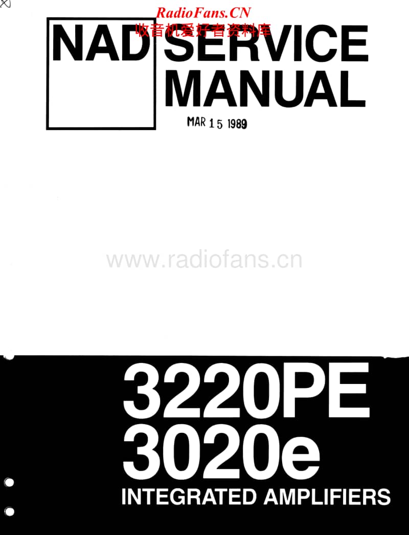 Nad-3220-Service-Manual电路原理图.pdf_第1页