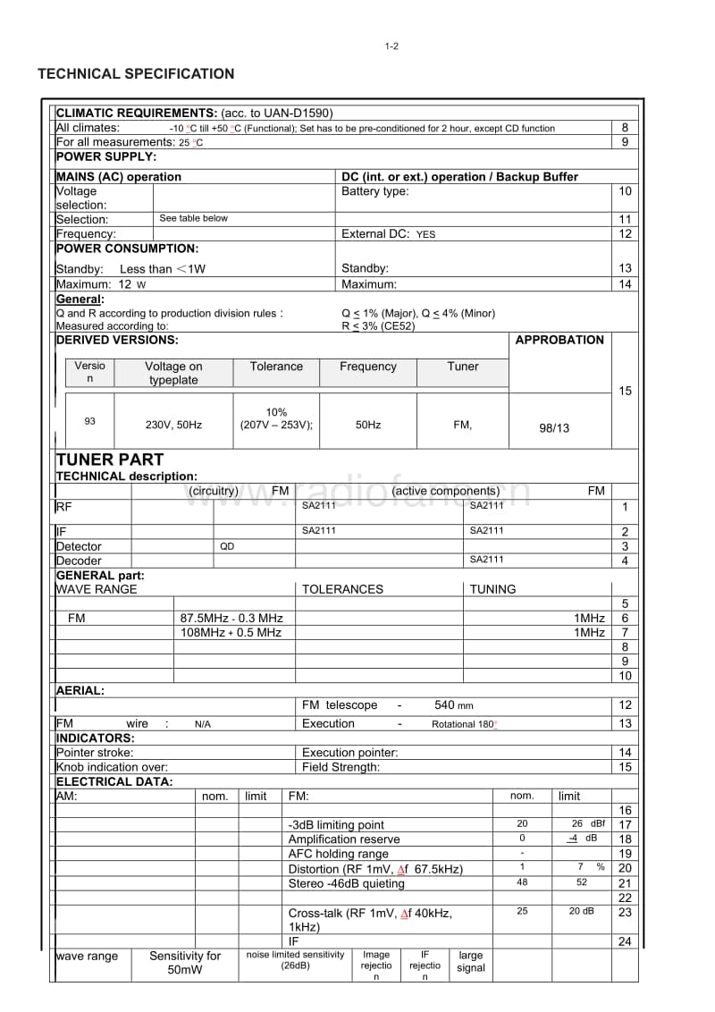 Philips-MC-1000-Service-Manual电路原理图.pdf_第3页